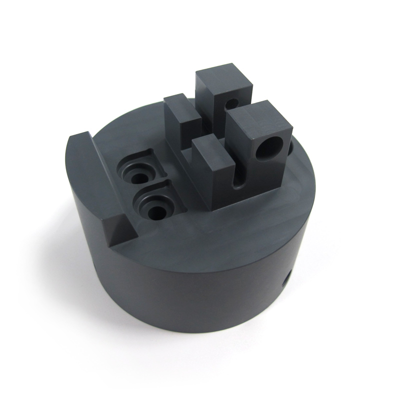 Grey CPVC Part__CNC Turning_4 Axis CNC Milling