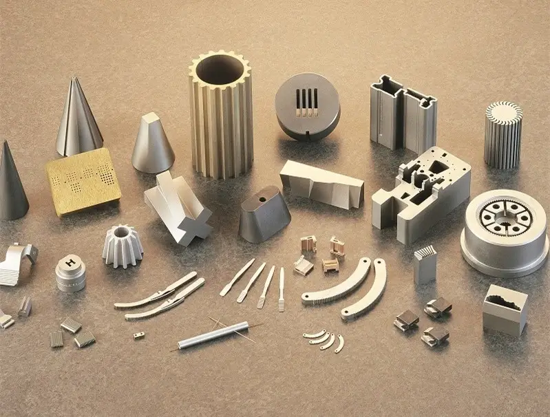 wire edm machine parts