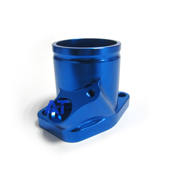 al6061 parts 3 axis cnc milling blue anodizing