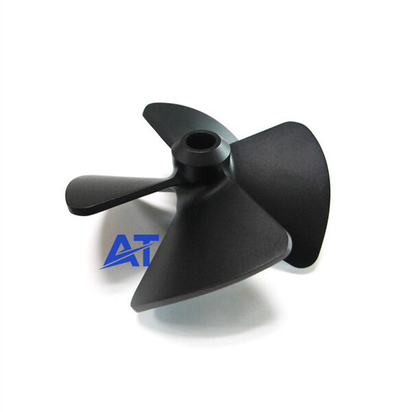 al6061 parts 5 axis cnc milling 120# sandblasting black anodizing