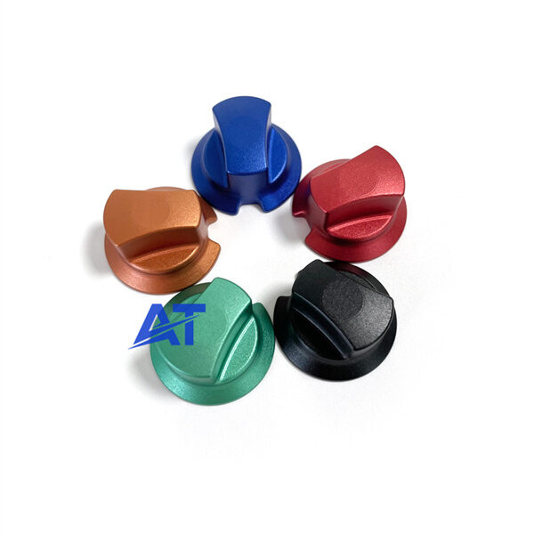 al6061 t6 beadblast anodized knobs (2)