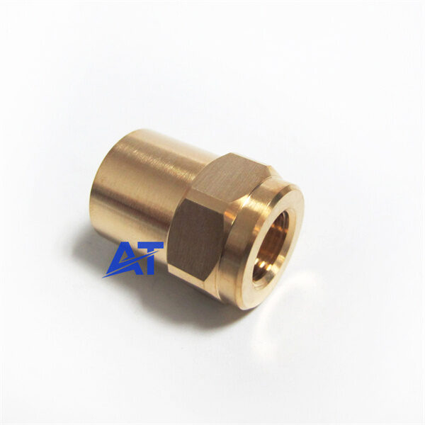 brass part cnc machined (3)
