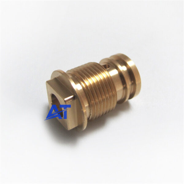 brass part cnc machined