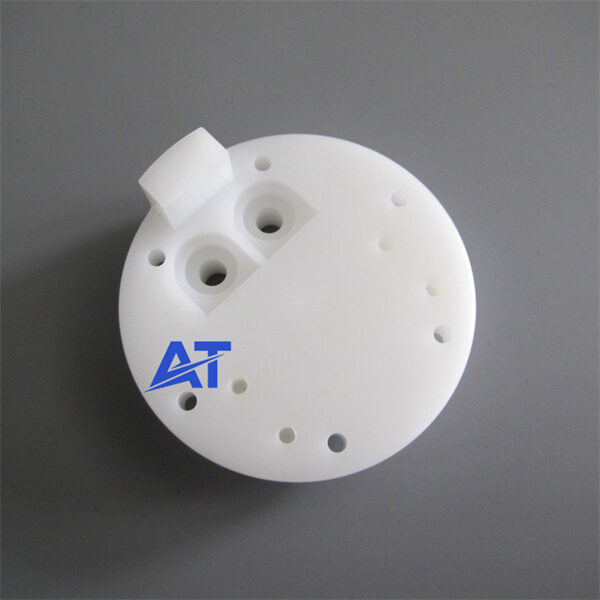 white delrin pom cnc machined underwater spare part (3)