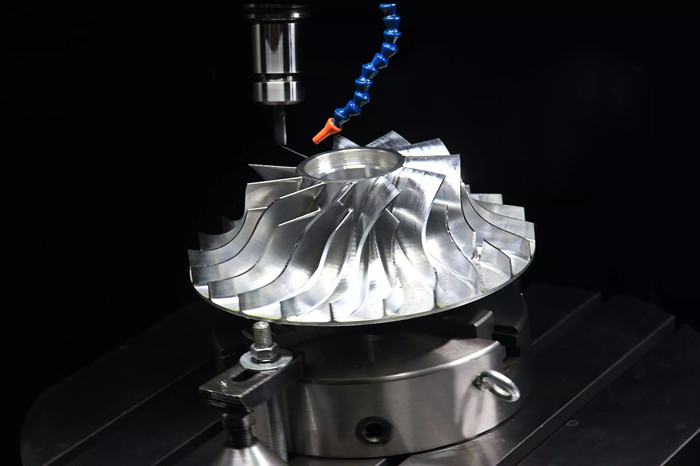 china cnc machining complex impeller min