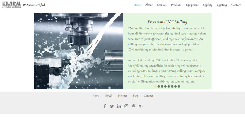 guangzhou klarm machining limited