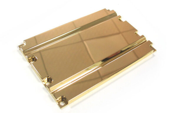 polishing cnc machined brass parts