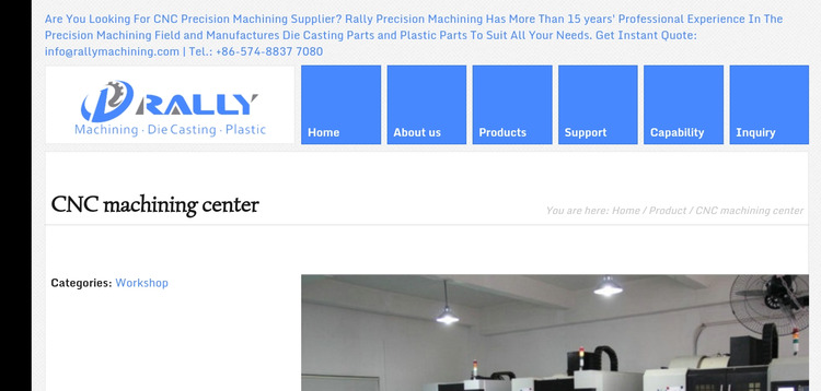 rally machining