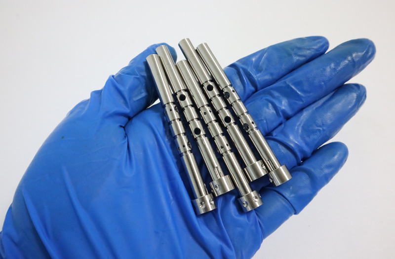 s304 swiss lathe as machined