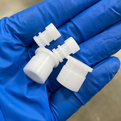 pom plastic swiss cnc machining as machined