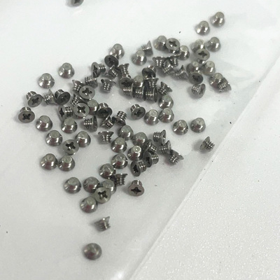 ss316 cnc swiss lathe m1.6x0.35x1.5mm medical screw