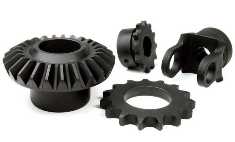 cnc machined part black oxide 1