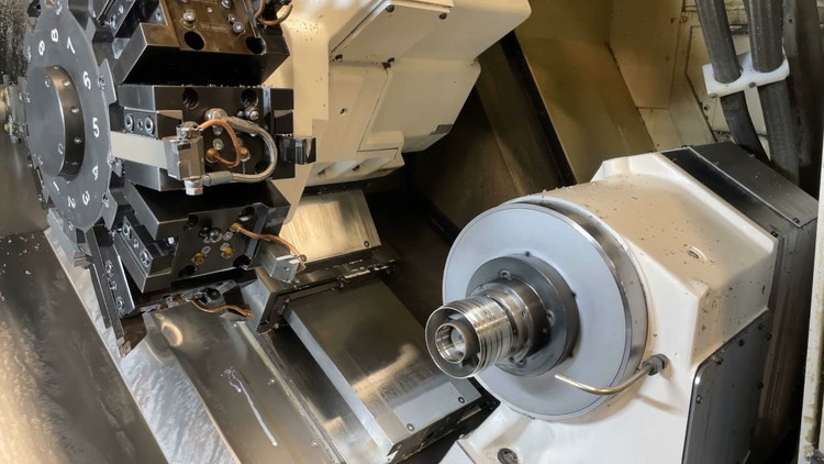 how does cnc turning work