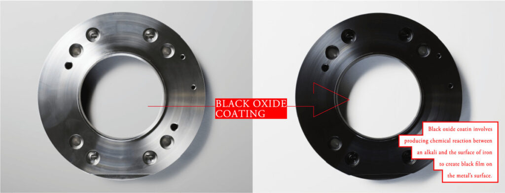 before and after black oxide