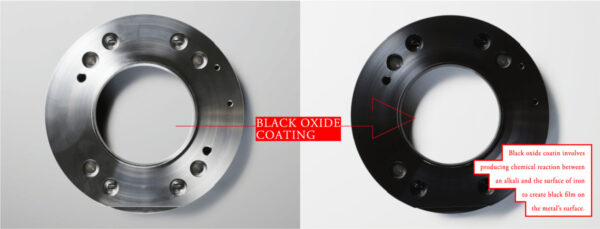 before and after black oxide