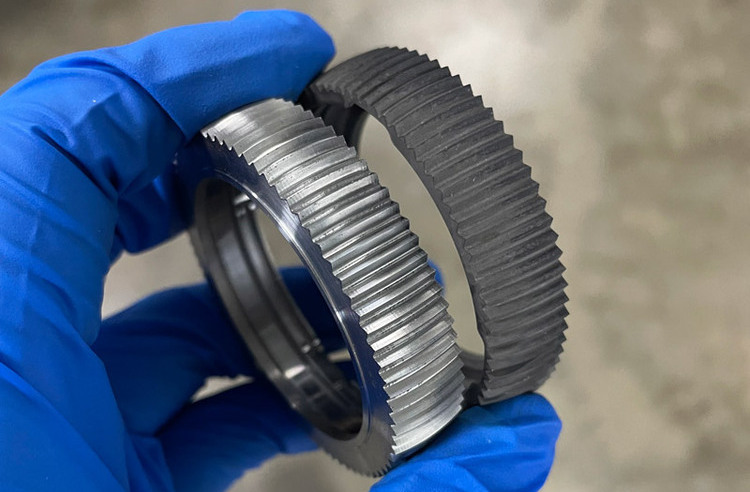 cnc machined parts before and after nitriding