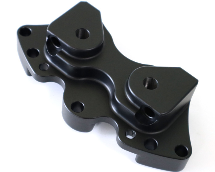 al7075 beadblast black hard anodized aluminum