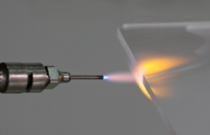 acrylic flame polishing