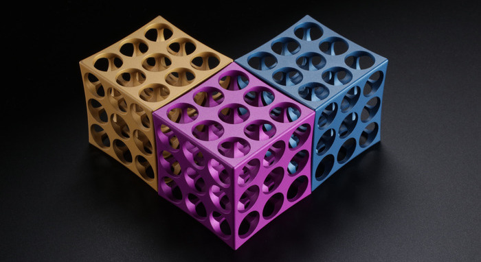 cnc machined part anodized
