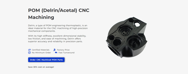 pom cnc machining service