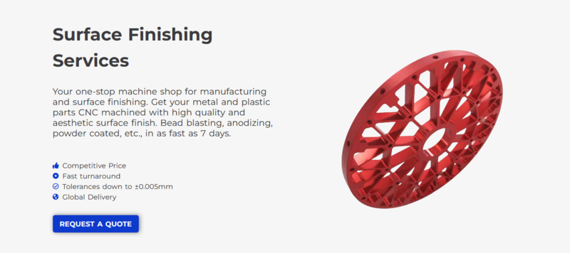 at machining surface finishing services