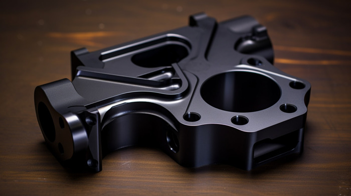 cnc milled hard anodized aluminum parts