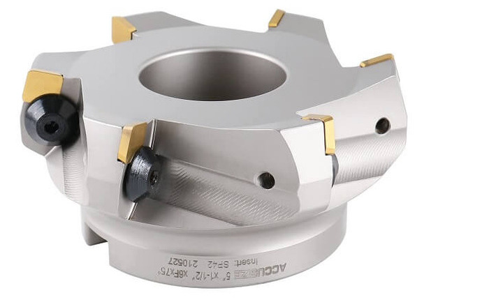 radius tipped face mill