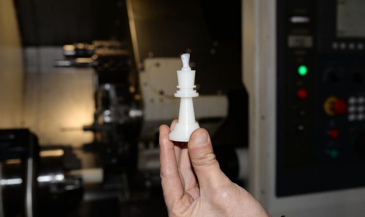 cnc machined teflon part