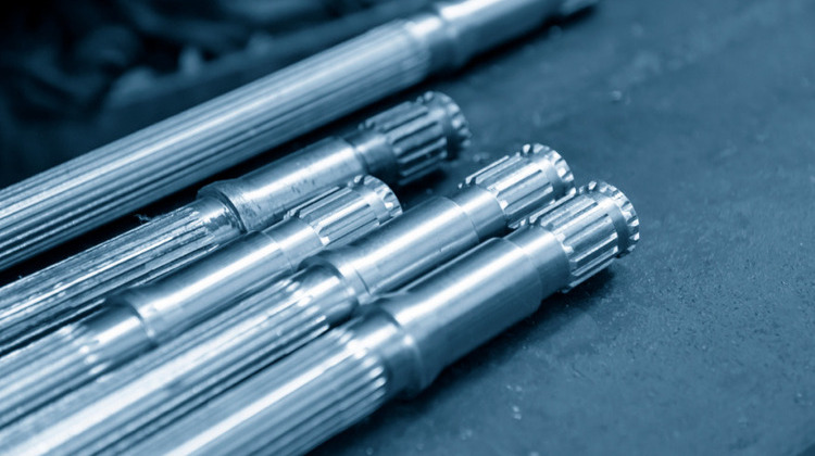 cnc precision spline shafts