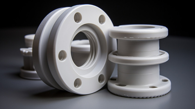 cnc turn mill ptfe parts