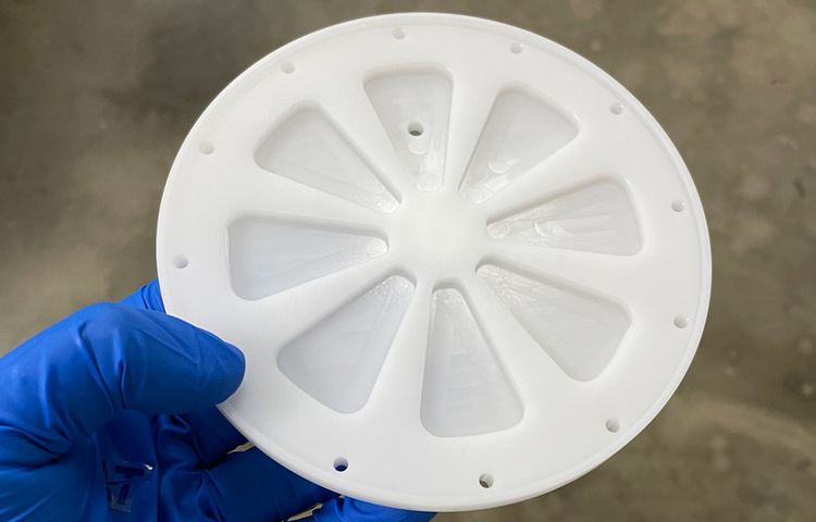 custom cnc machined ptfe part