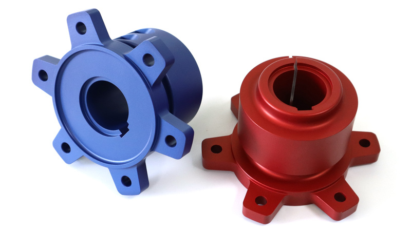 al7075 beadblast hard anodizing