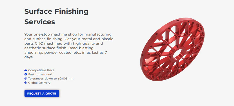 at machining surface finishing services