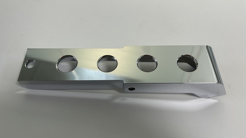 aluminum chrome plating part
