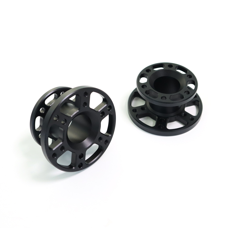 cnc machined aluminum black anodized parts