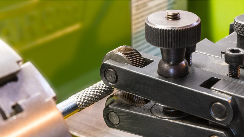 knurling process