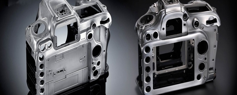 magnesium machined camera casings