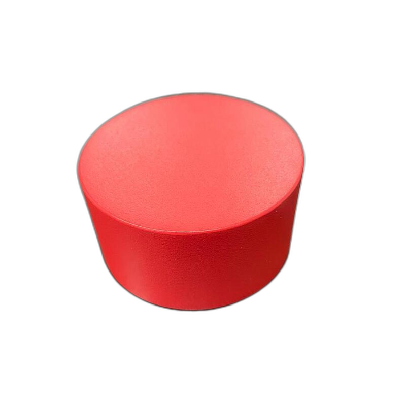 red powder coating part