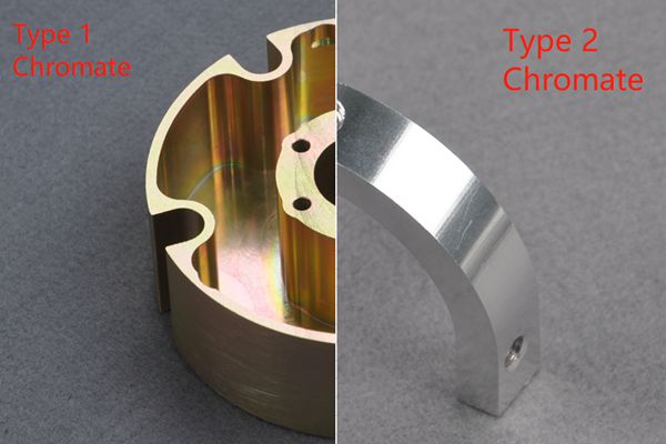 type i vs. type ll of chromate conversion coating