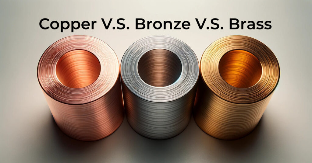 copper brass bronze