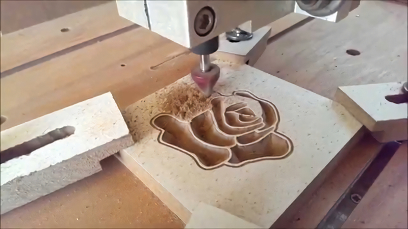 cnc rotary engraving
