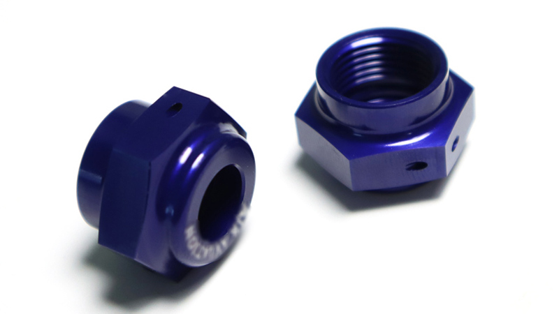 aluminum anodized custom fasteners