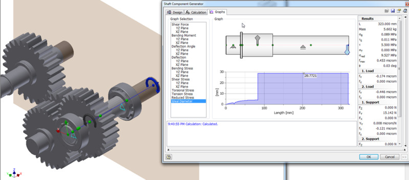 transmission shafts design