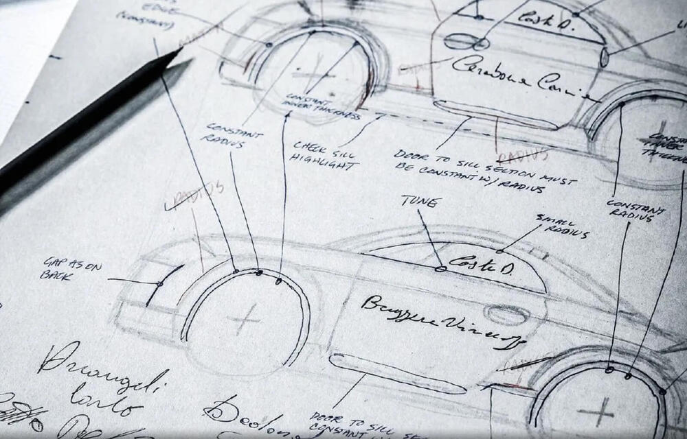 automotive prototyping design drawing
