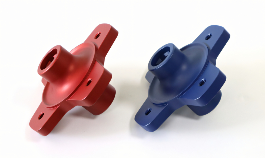 al7075 beadblast hard anodizing
