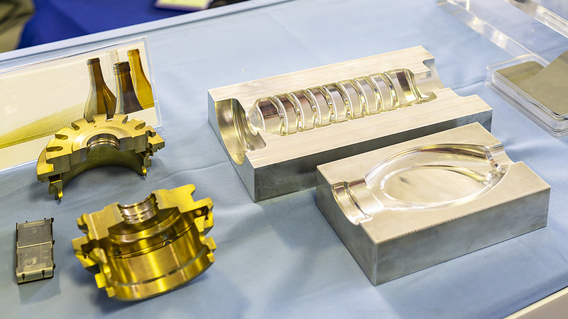 plastic injection or blowing metal mold for bottle manufacturing