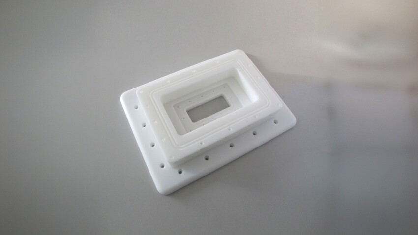 ptfe cnc milled part