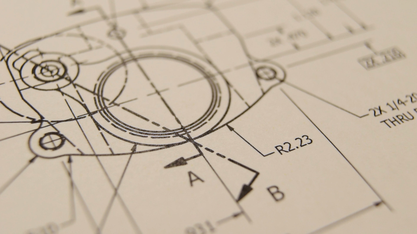preparing a machining drawing