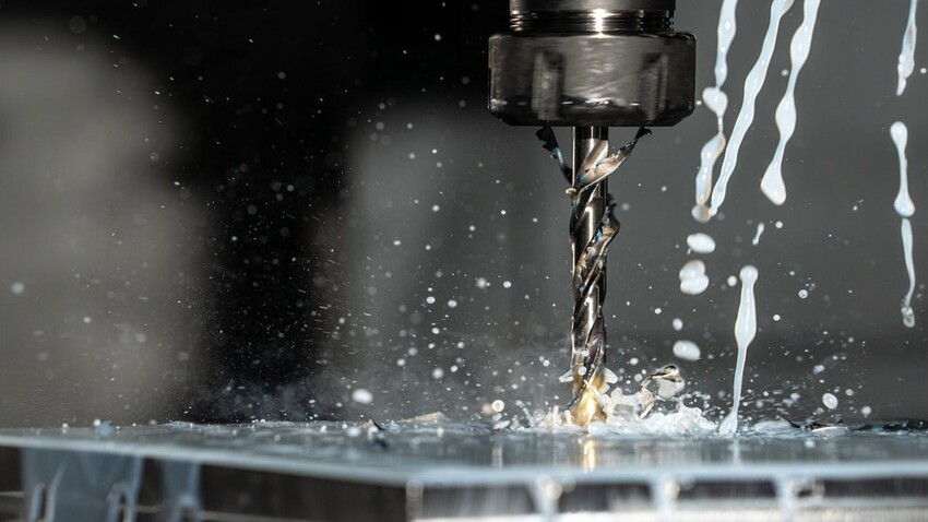 cnc drilling with bling hole