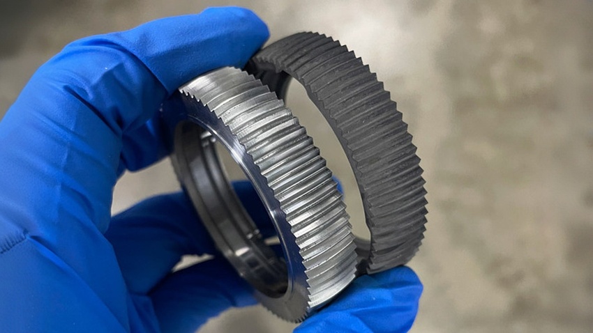 cnc machined parts before and after nitriding